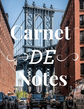 Paperback Carnet De Notes: Bloc-Notes Brooklyn 8,5x11 pouces (21,57 x 27,94cm) [French] Book