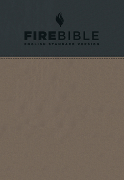 Imitation Leather Fire Bible-ESV Book