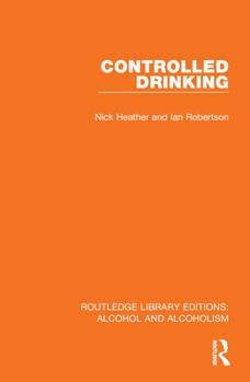Hardcover Controlled Drinking Book