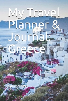 Paperback My Travel Planner & Journal: Greece Book