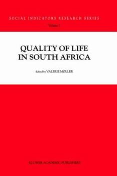 Hardcover Quality of Life in South Africa Book
