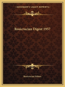 Rosicrucian Digest 1957