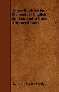 Paperback Three-Book Series - Elementary English Spoken and Written - Advanced Book