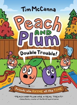 Hardcover Peach and Plum: Double Trouble! (a Graphic Novel) Book