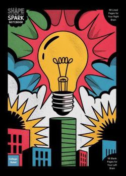 Shape & Spark Notebook: Alternating College-Ruled and Blank Pages for Focused Writing, Note-Taking, and Creative Expression