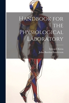 Paperback Handbook for the Physiological Laboratory Book