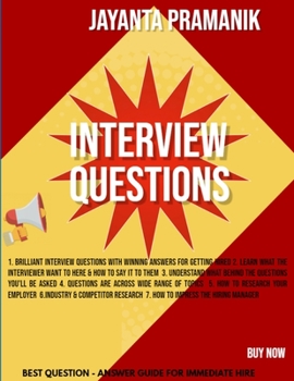 Paperback "Interview Questions" Book