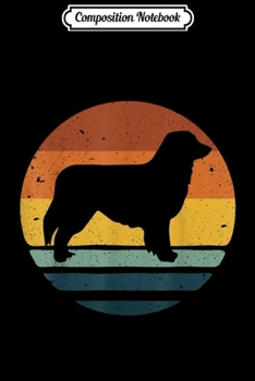 Paperback Composition Notebook: Australian Shepherd - The DogFather Journal/Notebook Blank Lined Ruled 6x9 100 Pages Book