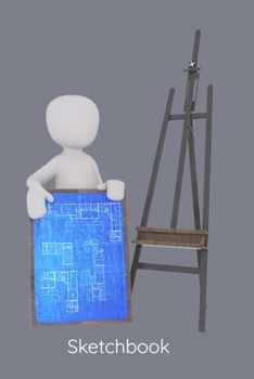 Sketchbook: Presentation Design (2) - A 6x9 sketchpad with 100 blank pages to draw, sketch, doodle or whatever.