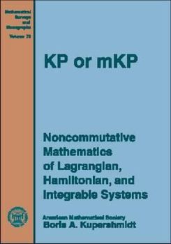 Hardcover KP or mKP (Mathematical Surveys & Monographs) Book
