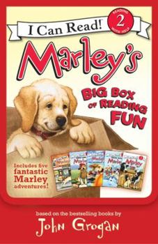 Paperback Marley's Big Box of Reading Fun: Contains Marley: Farm Dog; Marley: Marley's Big Adventure; Marley: Snow Dog Marley; Marley: Strike Three, Marley!; An Book