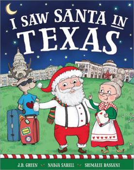 Hardcover I Saw Santa in Texas Book