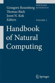 Paperback Handbook of Natural Computing Book