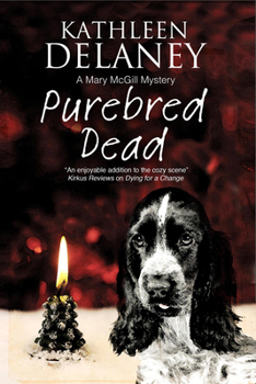 Hardcover Purebred Dead [Large Print] Book