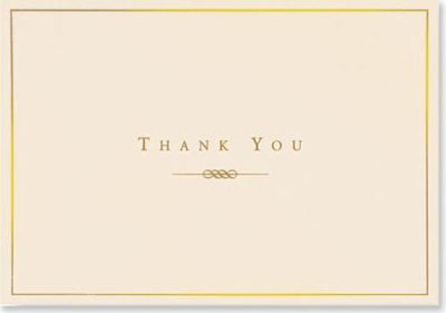 Stationery Ty Note Gold/Cream Book