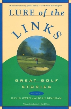 Paperback Lure of the Links: Great Golf Stories Book