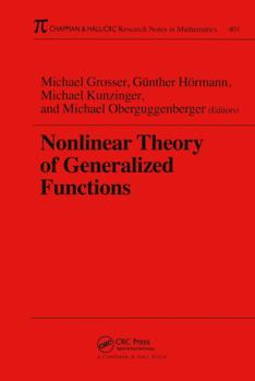 Hardcover Nonlinear Theory of Generalized Functions Book