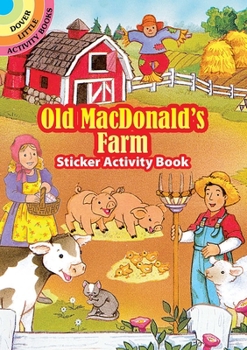 Paperback Old Macdonald's Farm Sticker Activity Book