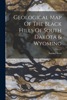 Paperback Geological Map Of The Black Hills Of South Dakota & Wyoming Book