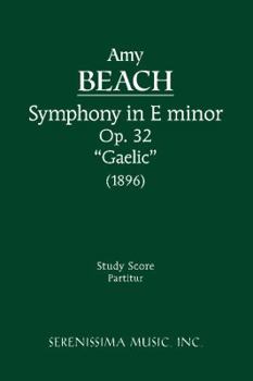 Paperback Symphony in E-minor, Op.32 'Gaelic': Study score Book