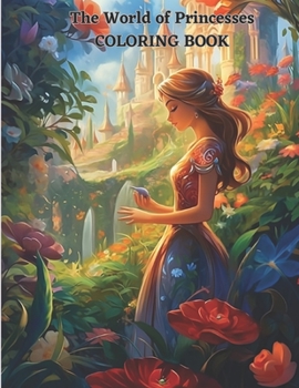 Paperback The World of Princesses COLORING BOOK