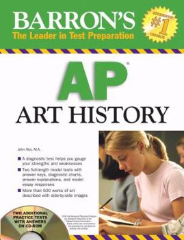 Paperback Barron's AP Art History [With CDROM] Book