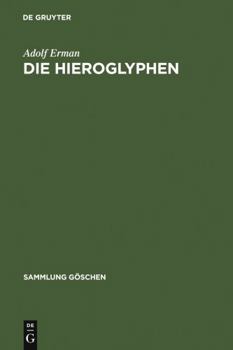 Hardcover Die Hieroglyphen [German] Book