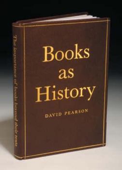 Hardcover Books As History: The Importance of Books Beyond Their Texts Book