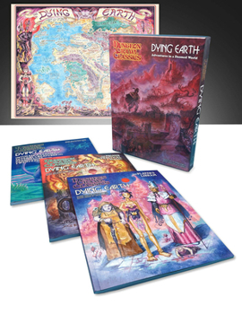 Product Bundle Dungeon Crawl Classics Dying Earth Boxed Set [With Map and Access Code] Book