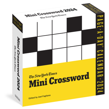 Calendar The New York Times Mini Crossword Page-A-Day Calendar 2024: For Crossword Beginners and Puzzle Pros Book