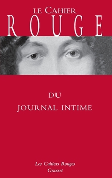 Paperback Le Cahier Rouge Du Journal Intime [French] Book