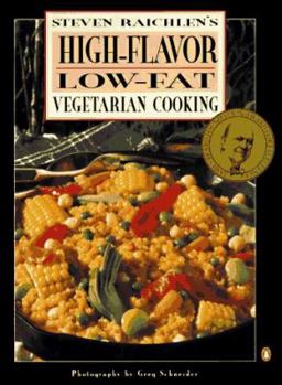 Paperback High-Flavor, Low-Fat Vegetarian Cooking Book