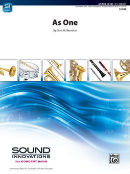 Paperback As One: Conductor Score Book