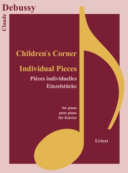 Paperback Children's Corner and Individual Pieces Book