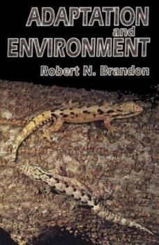 Paperback Adaptation and Environment Book