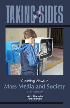 Paperback Clashing Views in Mass Media and Society Book