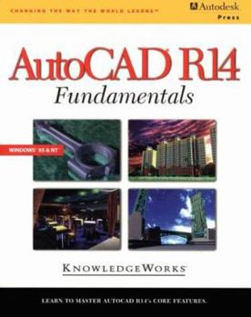 Paperback AutoCAD R14 Fundamentals [With *] Book