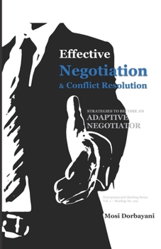 Paperback Effective Negotiation and Conflict Resolution Book