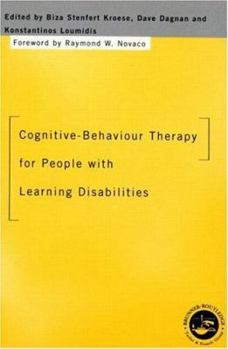 Hardcover Cognitive-Behaviour Therapy for People with Learning Disabilities Book