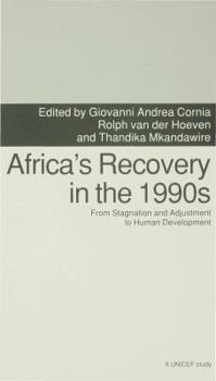 Paperback Africa's Recovery in the 1990s: From Stagnation and Adjustment to Human Development Book