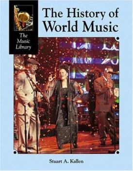 Hardcover History of World Music (Music Library) Book