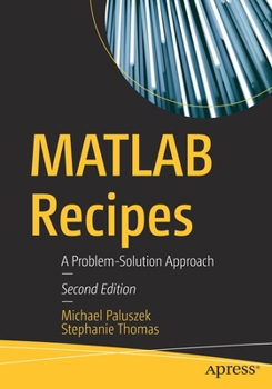 Paperback MATLAB Recipes: A Problem-Solution Approach Book