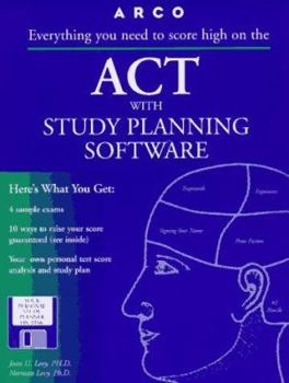 Paperback Arco ACT: With Study-Planning Software Book