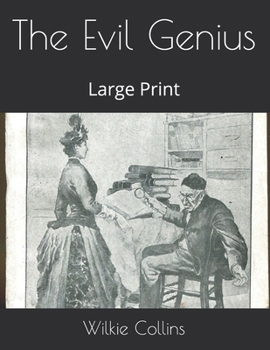 Paperback The Evil Genius: Large Print Book