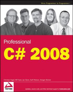 Paperback Professional C# 2008 Book