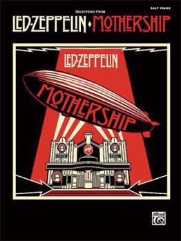 Paperback Led Zeppelin -- Selections from Mothership: Easy Piano Book