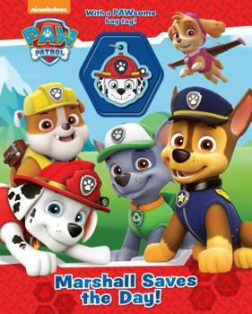 Hardcover Marshall Saves the Day! (Paw Patrol) Book