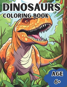 Paperback Roaring Colors: Dinosaur Coloring Book for Kids Book