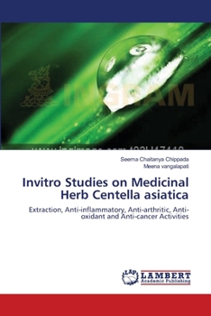 Paperback Invitro Studies on Medicinal Herb Centella asiatica Book