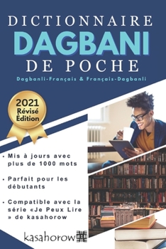 Paperback Dictionnaire Dagbani de Poche: Dagbanli-Français, Français-Dagbanli [French] Book